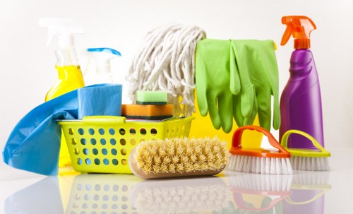 Home interior showing regular cleaning in Belsize Park