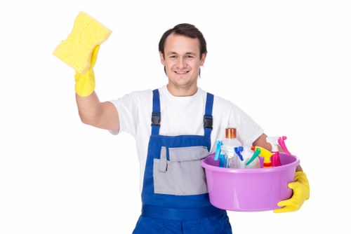 Dusting and vacuuming in a Belsize Park apartment