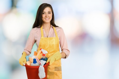 Shared property cleaning and maintenance in Belsize Park