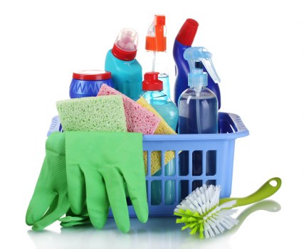 Eco-friendly commercial cleaning products and tools